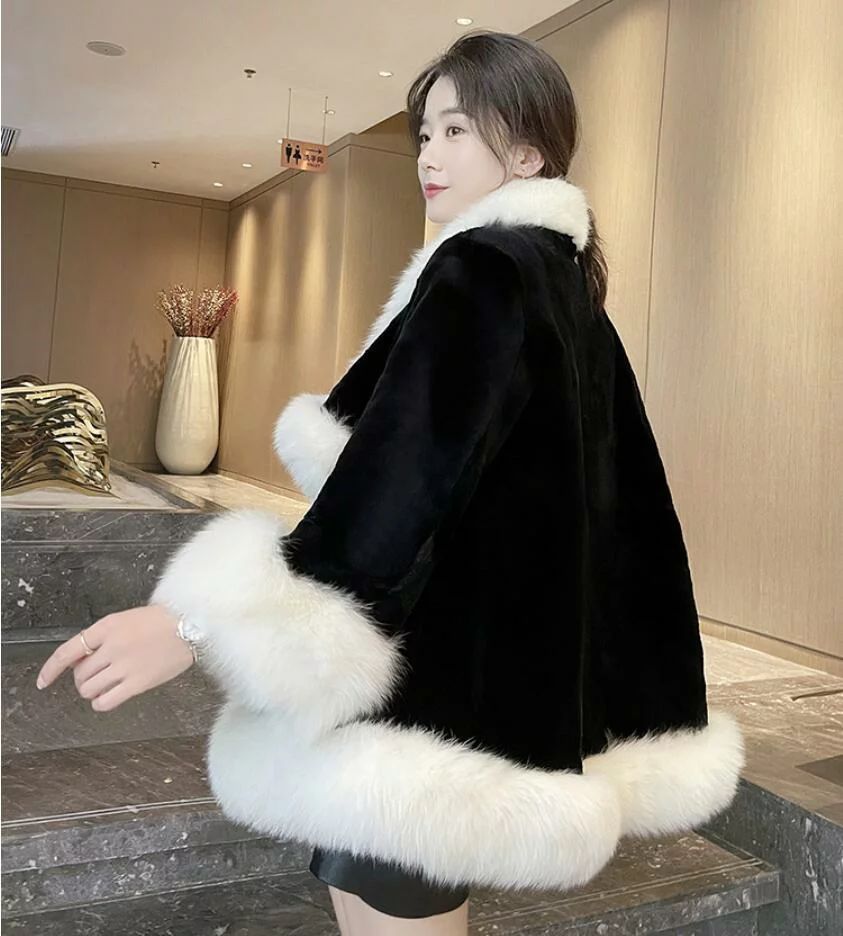 楽天市場】ポンチョ コート レディース 「S~3XL」毛皮コート フェイク