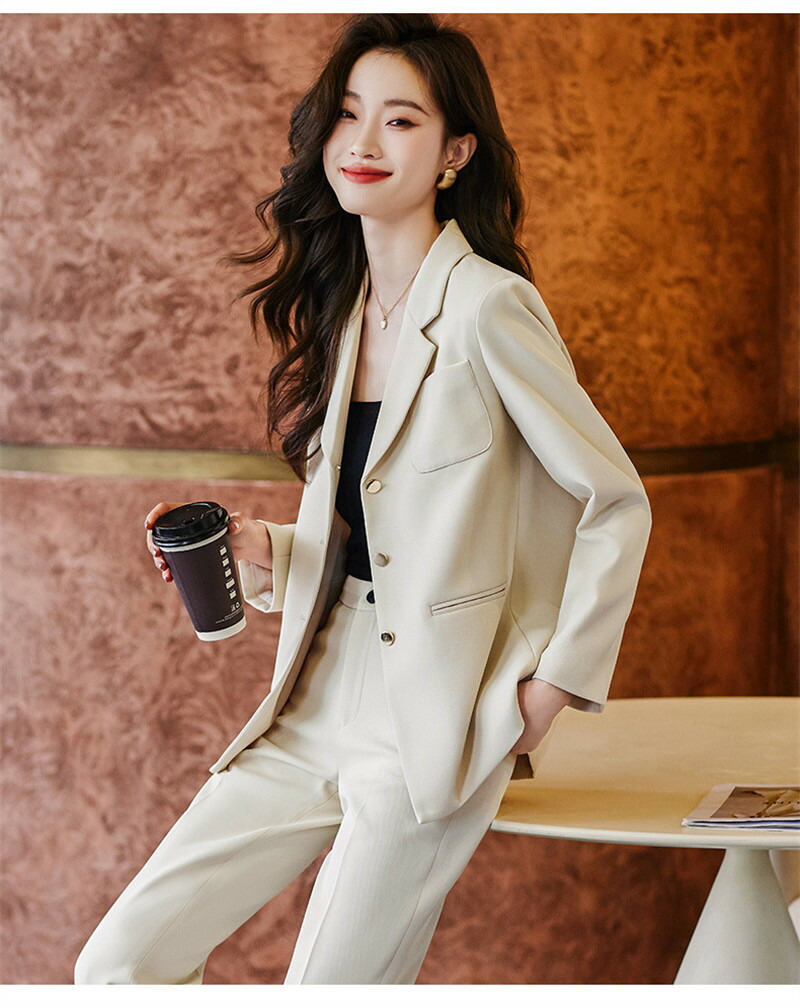 楽天市場】「品質良い」スーツレディース ジャケット+パンツ S~3XL