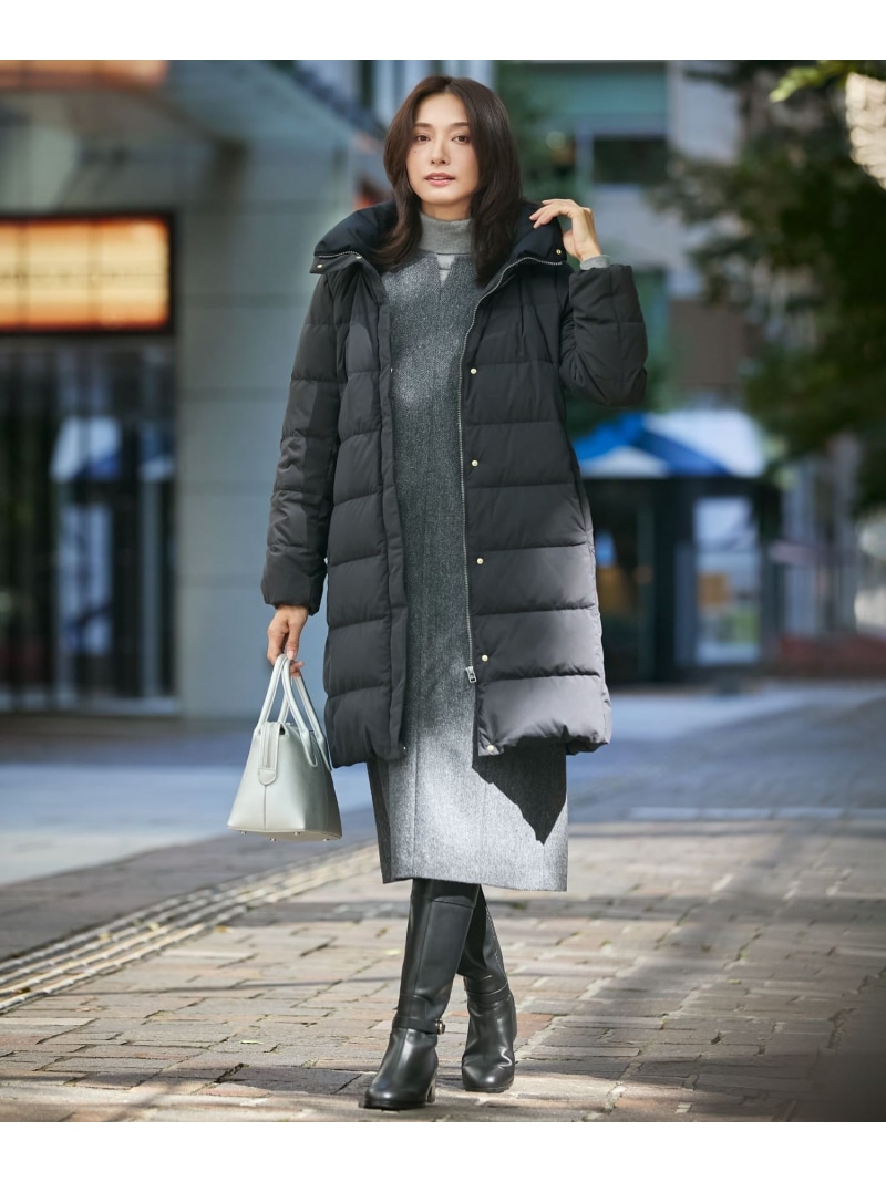 楽天市場】【SALE／30%OFF】ブラッシュドマルチポリ ロング ダウン