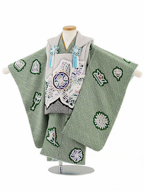 楽天市場】緑 グリーン（七五三3歳）（着物｜和服）：キッズ