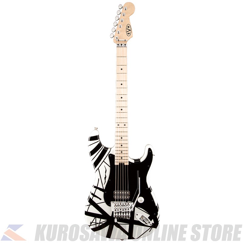 楽天市場】EVH Striped Series -White with Black Stripes- : 昭和32年