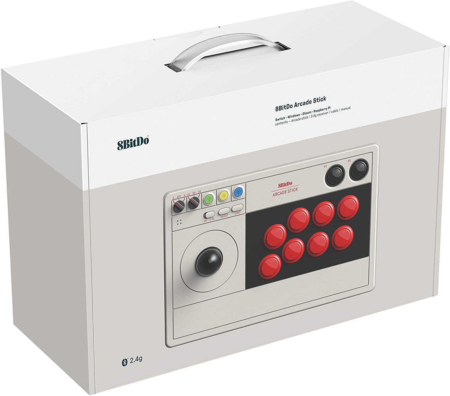 楽天市場】8Bitdo アーケードスティック for Switch & Windows 正規品