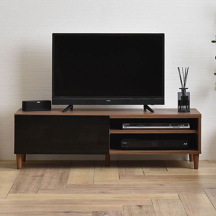 楽天市場】テレビ台 ローボード 幅118cm コンパクト 小さい 木製 北欧