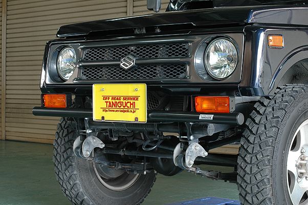 楽天市場】ジムニー バンパー スキッドバンパーTypeII スチール SJ30