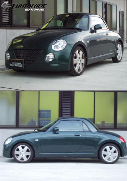 楽天市場】コペン L880K ダウンサス リア左右セット タナベ GTファン