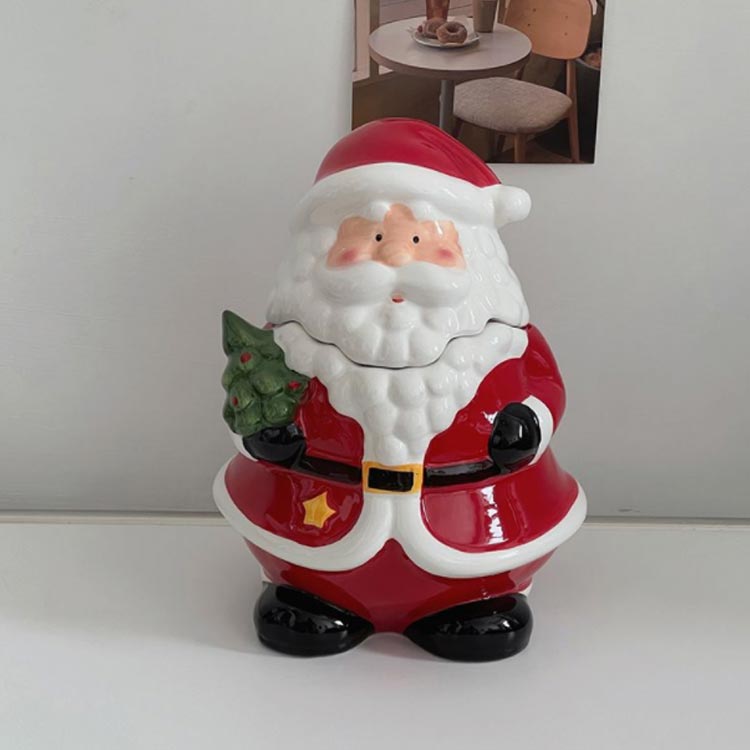 楽天市場】サンタクロース 装飾 置物 飾り 小物入れ 雑貨 陶器 小物