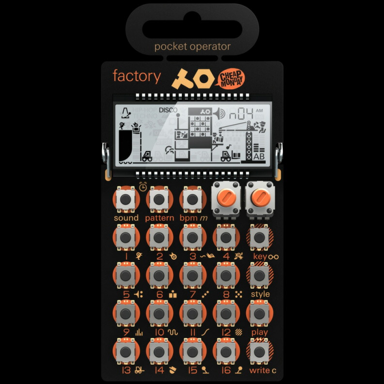 楽天市場】Teenage Engineering Pocket Operator PO-16 Factory