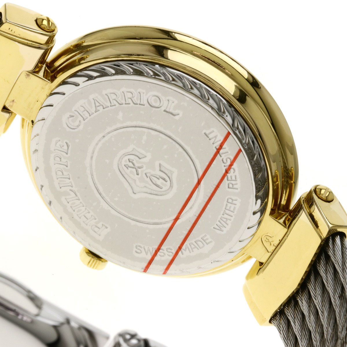 楽天市場】フィリップ・シャリオール ケルティック 腕時計 GP/SS