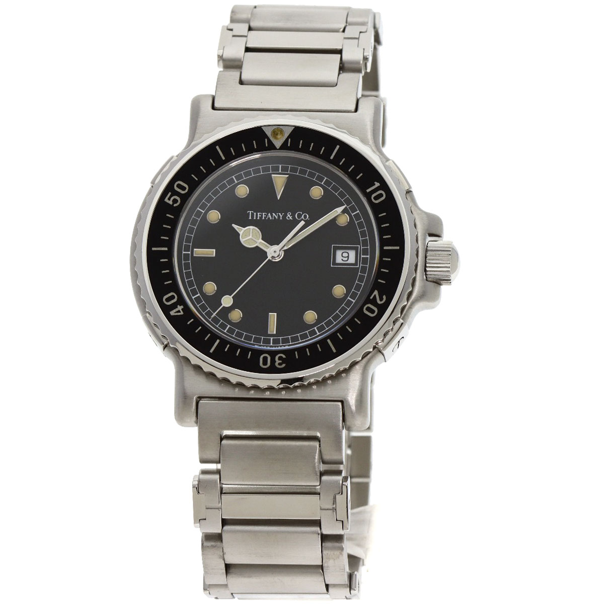 楽天市場】ティファニー M0711 ダイバーズ デイト 腕時計 ステンレス