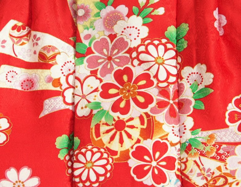 楽天市場】七五三 着物 3歳 絹100％ 正絹 京都花ひめブランド 女の子