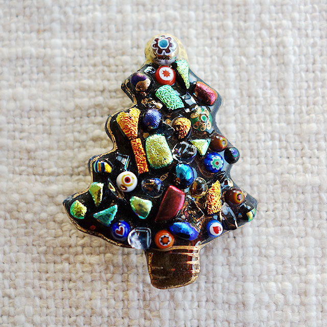 楽天市場】七宝焼き ブローチ クリスマスツリー（2） : 京の恵み