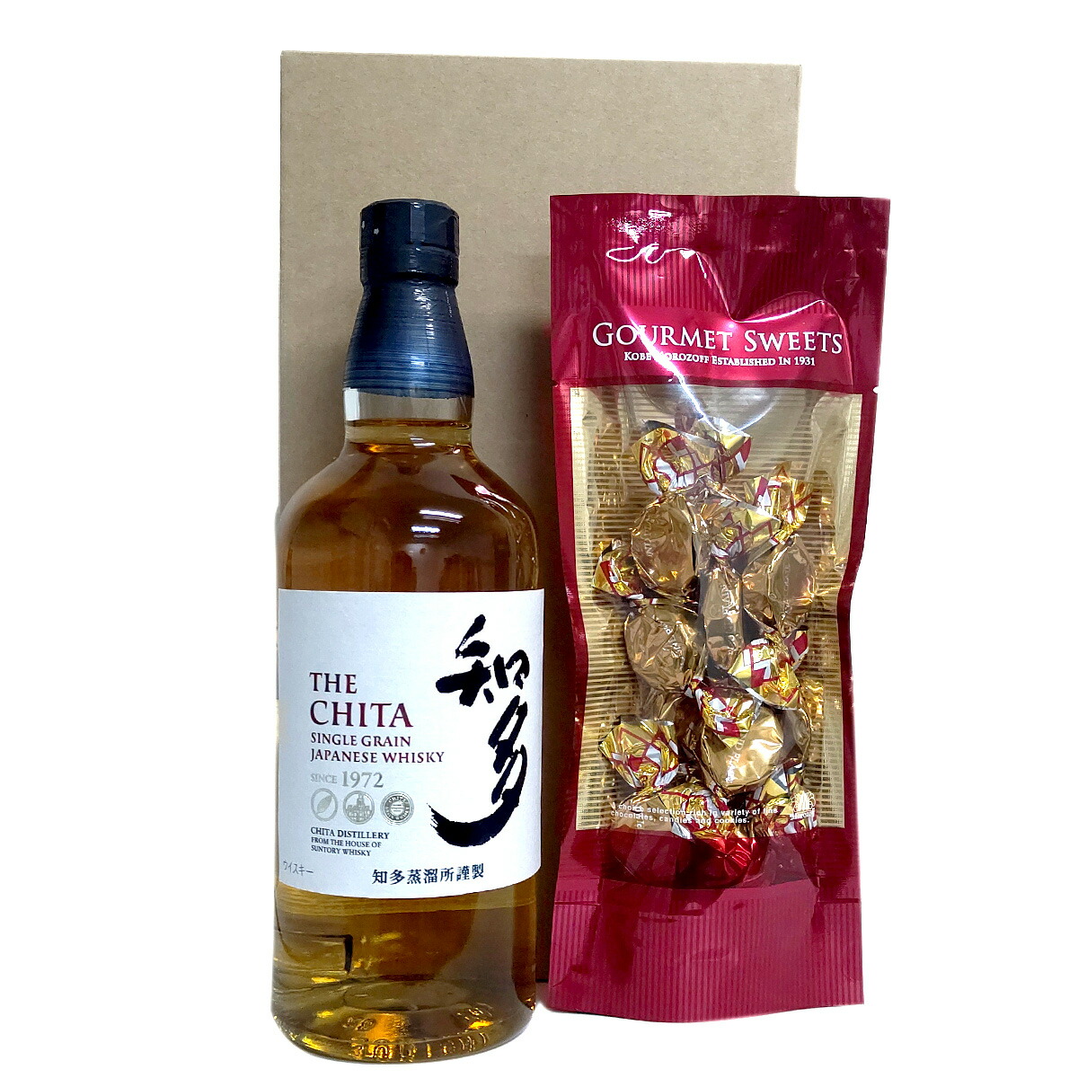 楽天市場】サントリーウィスキー 知多 700ml モロゾフチョコ2個セット