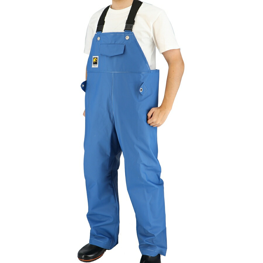 楽天市場】弘進ゴム マリンサロペットMR-3711 ブルー（下衣のみ) 水産