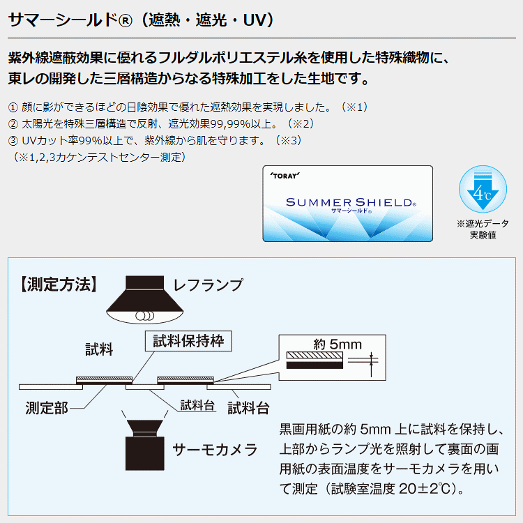 楽天市場】サマーシールド 日傘 東レ 折りたたみ 晴雨兼用 遮光 遮熱