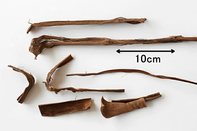楽天市場】国産 やまぶどう蔓の端材約600g※大きさも厚みもバラバラの端