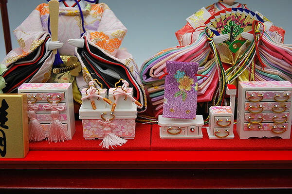 楽天市場】雛人形 ひな人形 K108 コンパクト オルゴール付き 佳月