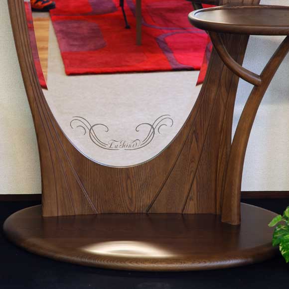 楽天市場】ニレ無垢スタンドミラー 有限会社 松永工房 カンティーニュ