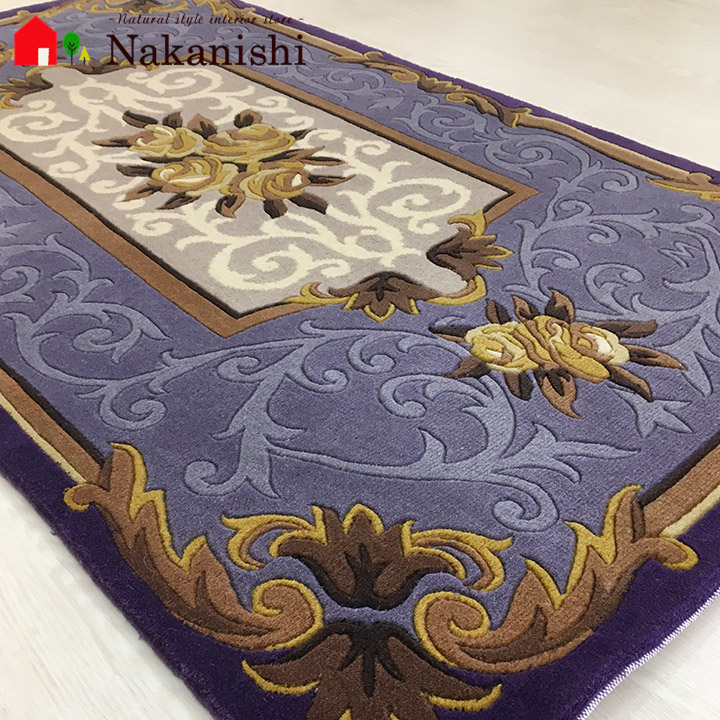 楽天市場】中国 段通 ウール マットの通販