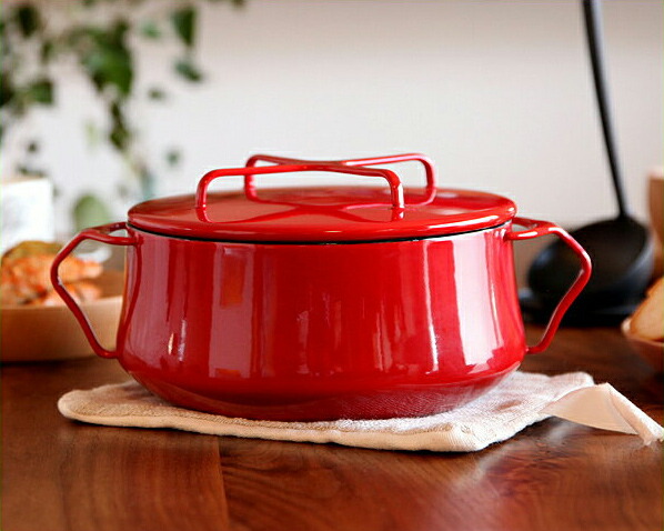 楽天市場】DANSK（ダンスク）コベンスタイル両手鍋18cmレッド キッチン