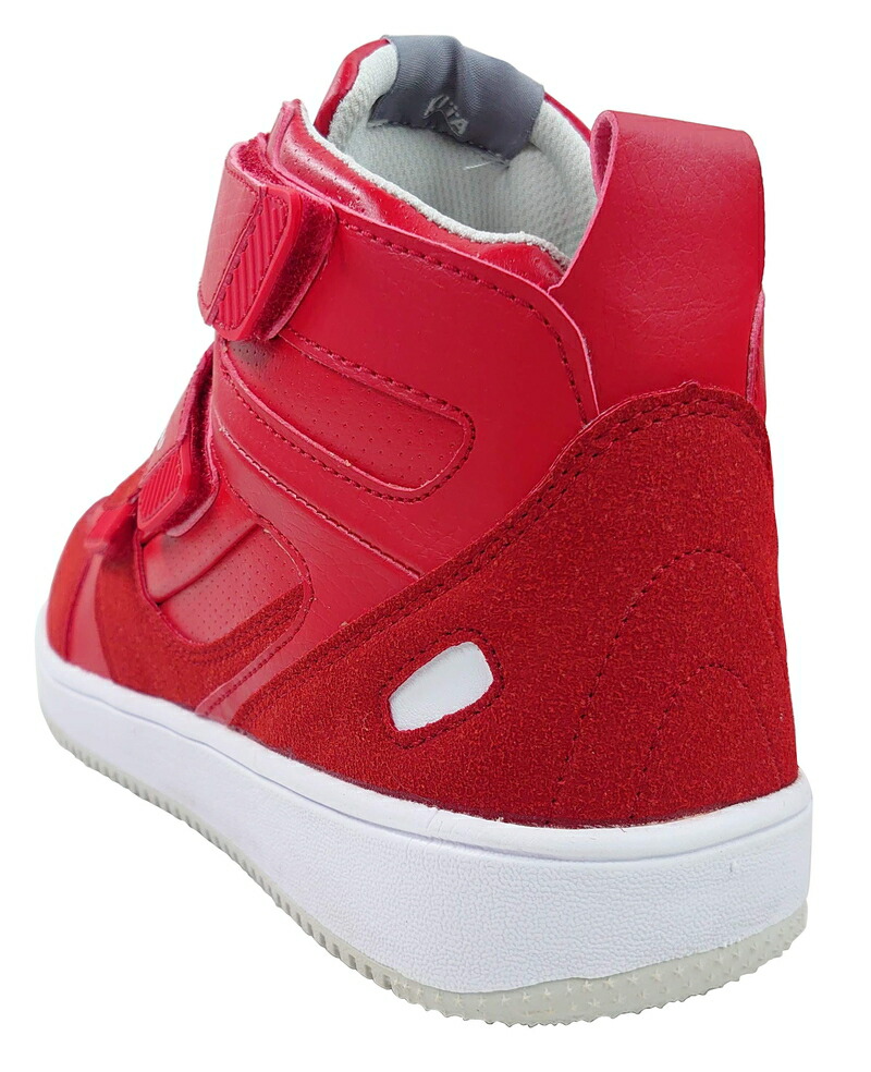 楽天市場】【6ヶ月保証付】安全靴 ハイカット 赤 レッド マジック