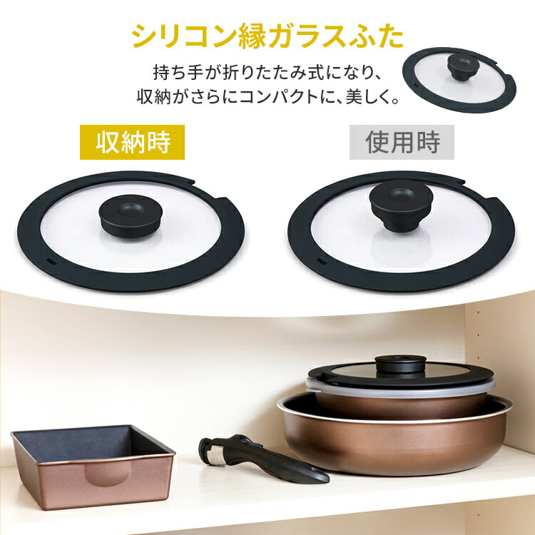 楽天市場】[最大500円OFF☆新生活フェア] フライパン 6点 セット ih 深