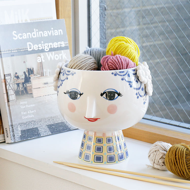 楽天市場】エヴァ フラワーポット ブルー花瓶 エヴァベース Eva Vase