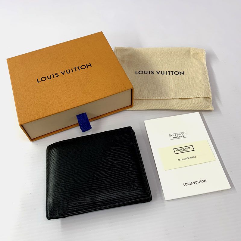 楽天市場】ルイヴィトン エピ 二つ折り財布 ポルト フォイユ マルコ