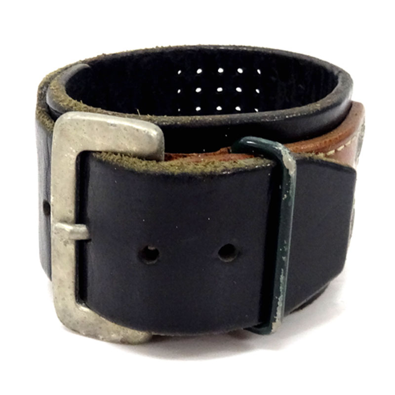 楽天市場】UNDERCOVER アンダーカバー レザーバングル/カラー：茶