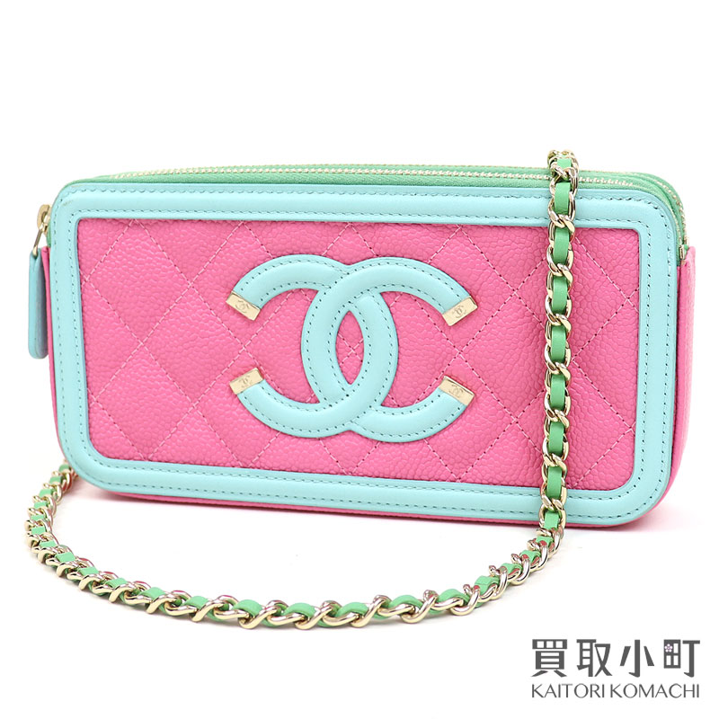 楽天市場】【美品】シャネル 【CHANEL】 CCフィリグリー チェーン
