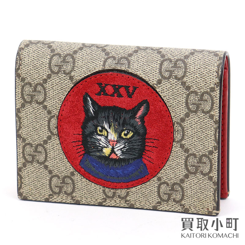 楽天市場】【未使用品】グッチ【GUCCI】ミスティックキャット GG