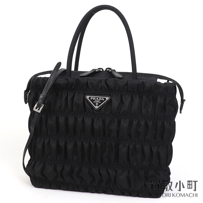 楽天市場】【美品】プラダ 【PRADA】 トライアングルロゴ キルティング