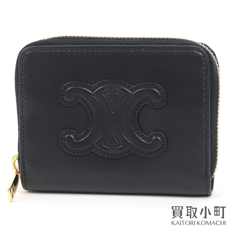楽天市場】【美品】セリーヌ【CELINE】コンパクト ジップウォレット