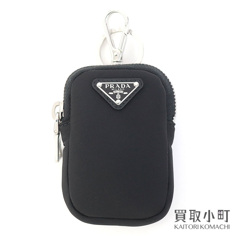 楽天市場】【美品】プラダ【PRADA】リナイロン ミニポーチ ブラック