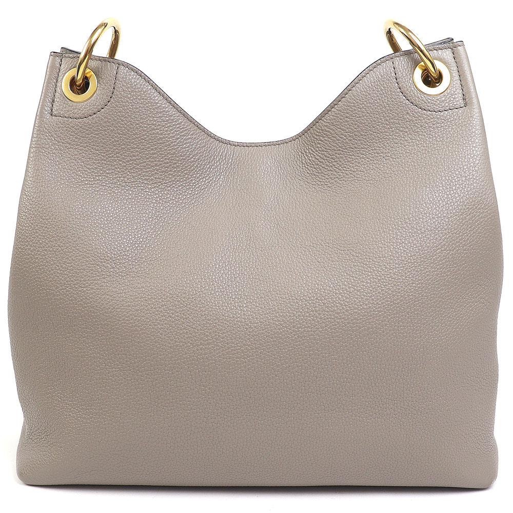 楽天市場】【美品】プラダ 【PRADA】 エンボスロゴ レザー ホーボー