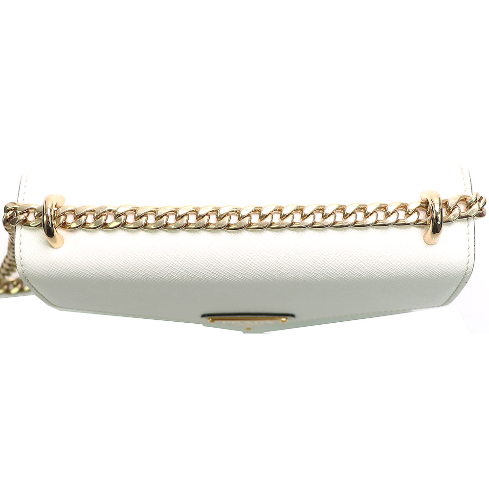 楽天市場】【美品】プラダ【PRADA】サフィアーノレザー チェーン