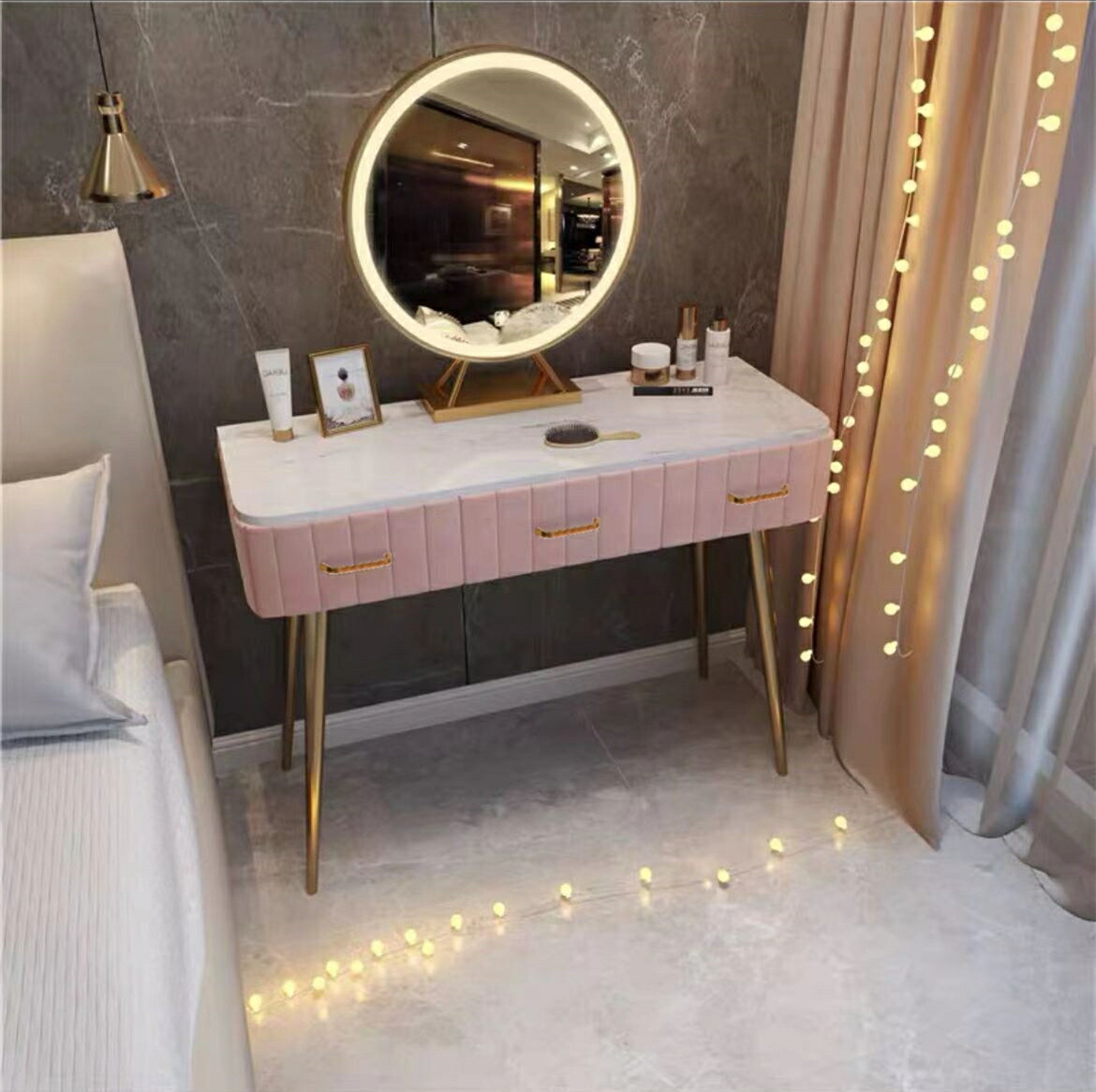 楽天市場】マラソン限定クーポン実施中 ドレッサー 北欧風 鏡台