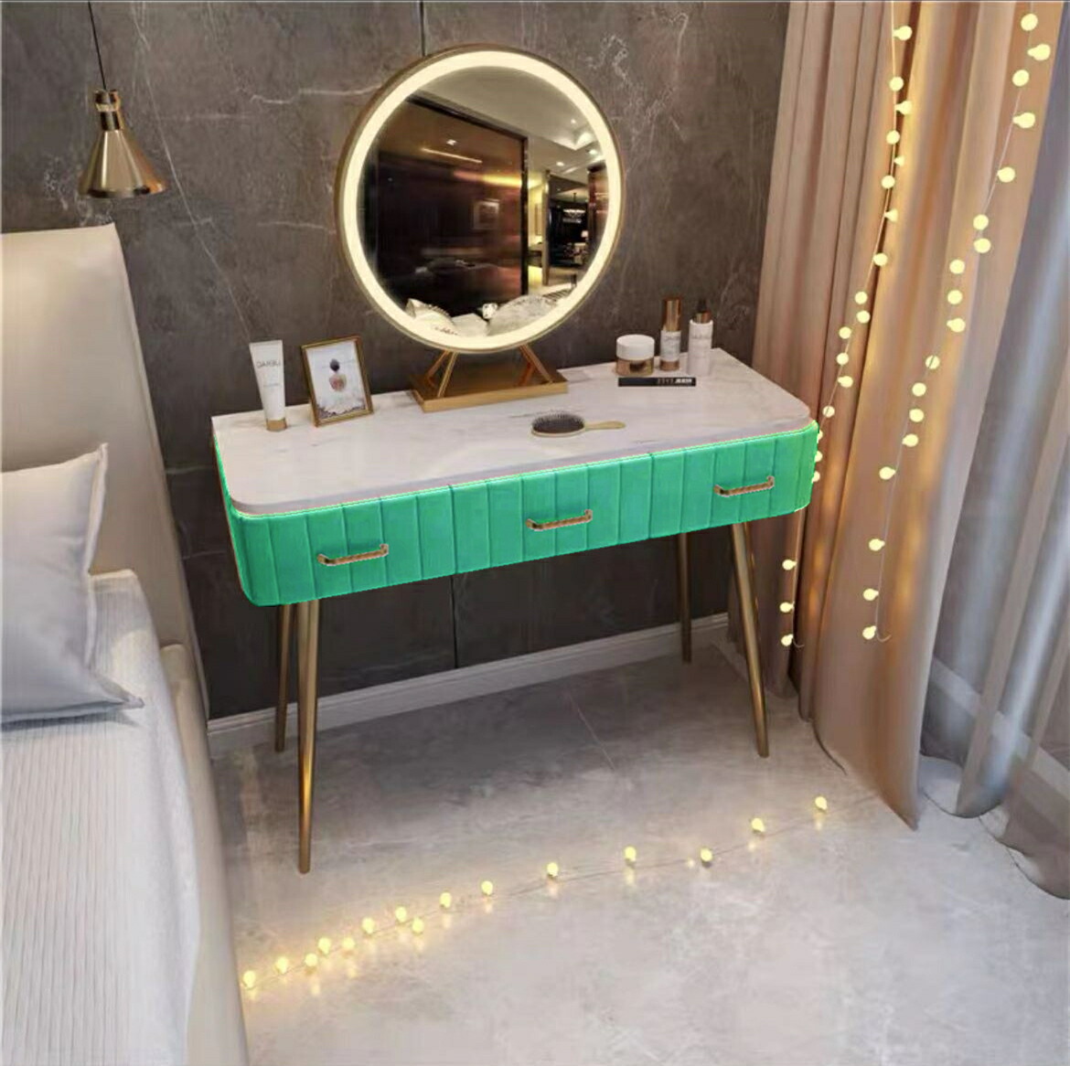 楽天市場】マラソン限定クーポン実施中 ドレッサー 北欧風 鏡台