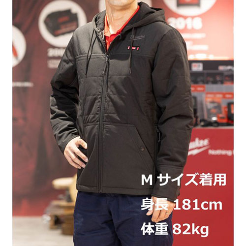楽天市場】ミルウォーキー M12 ヒートジャケット ブラック M12 HPJBL2