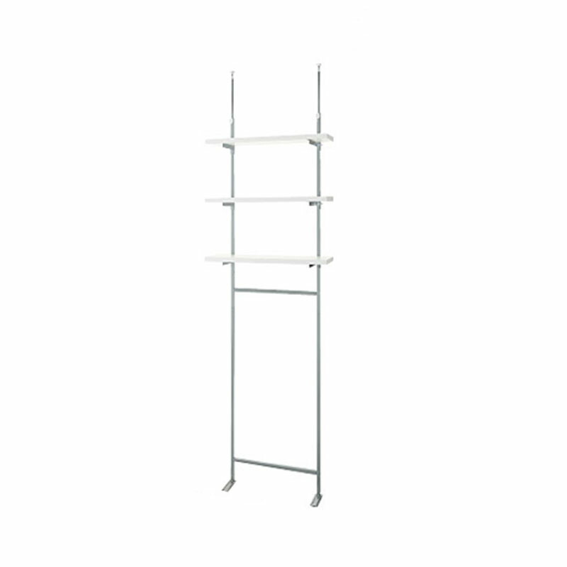 楽天市場】【日本製・送料無料】 つっぱり式棚板無段階可動ラック（3段