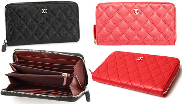 ♡*り様 CHANEL マトラッセ ココマーク キャビアスキン ラウンド