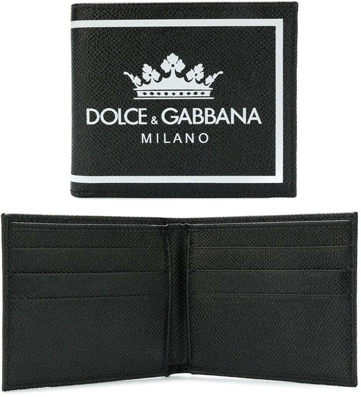 楽天市場】DOLCE&GABBANAドルチェ＆ガッバーナメンズ2つ折り財布