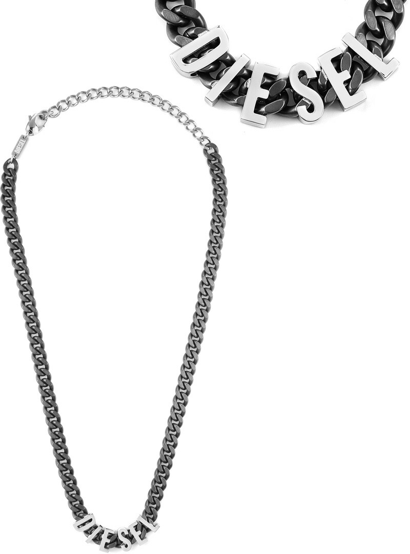 楽天市場】DIESEL ディーゼル メンズ レディースツートンチェーン