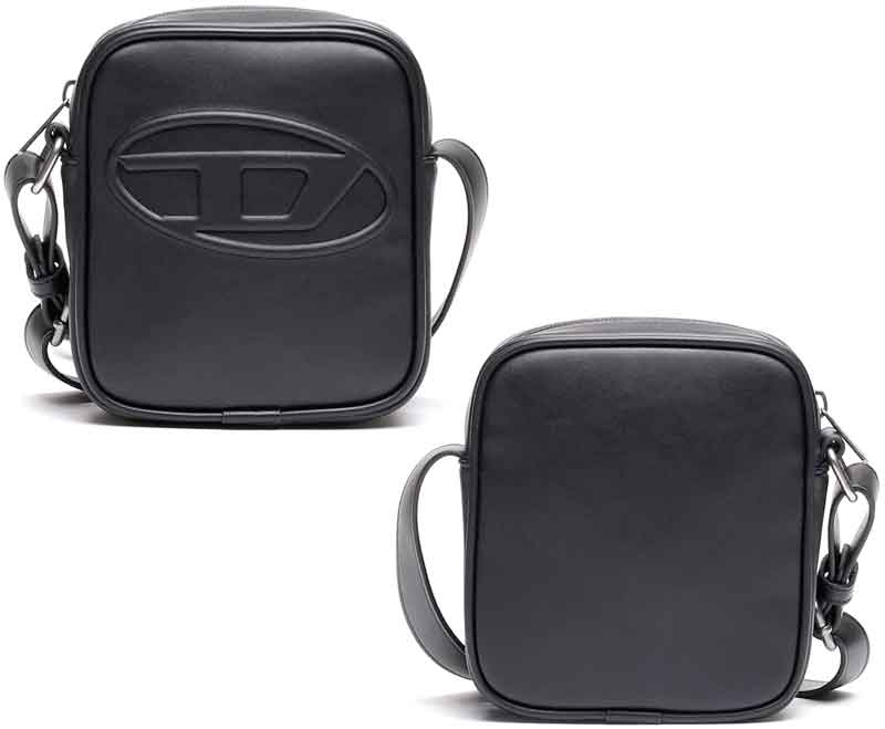 楽天市場】DIESEL ディーゼル ポシェットエンボスDロゴブラック