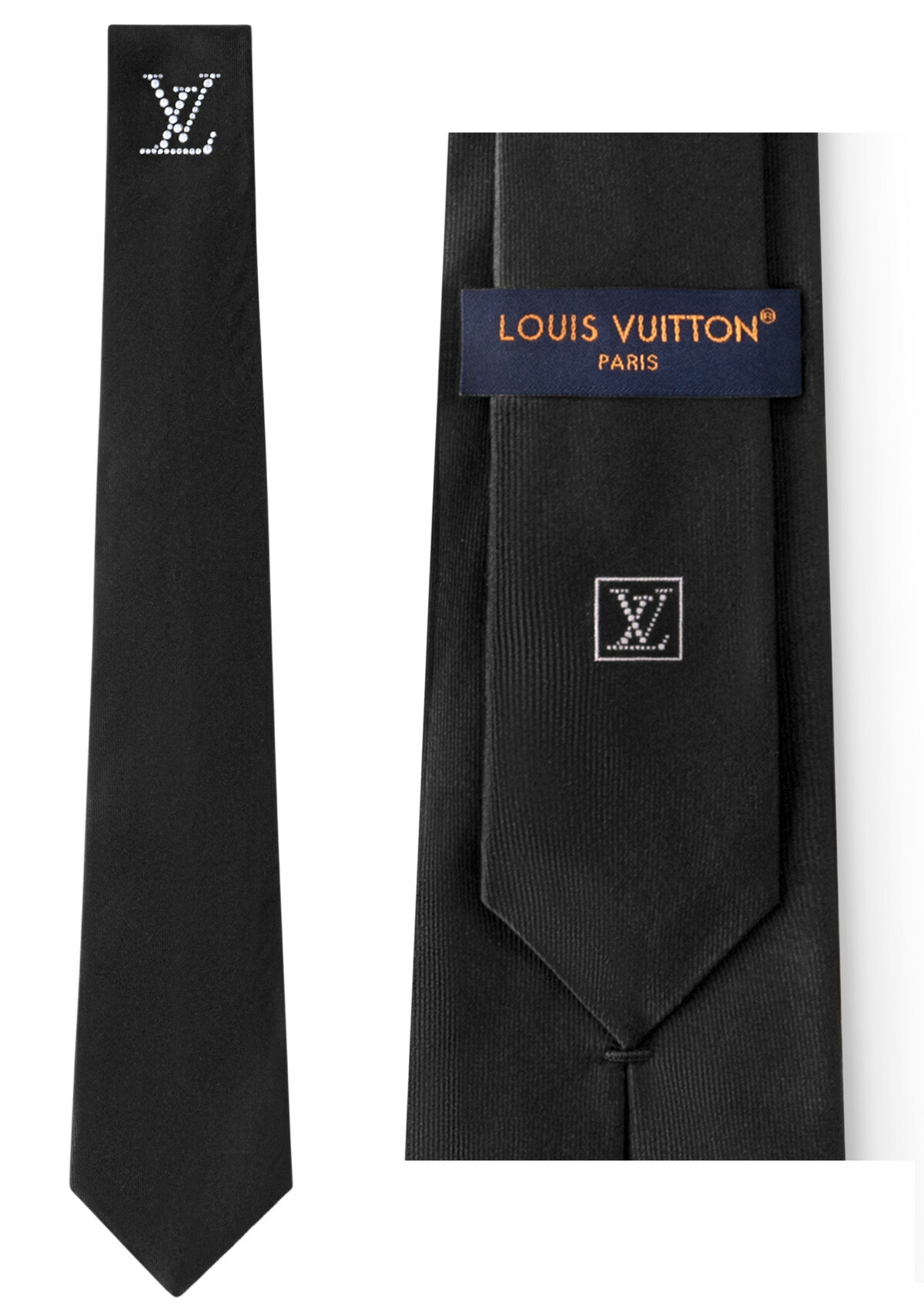 楽天市場】LOUIS VUITTON ルイヴィトンメンズ ネクタイ LVパール