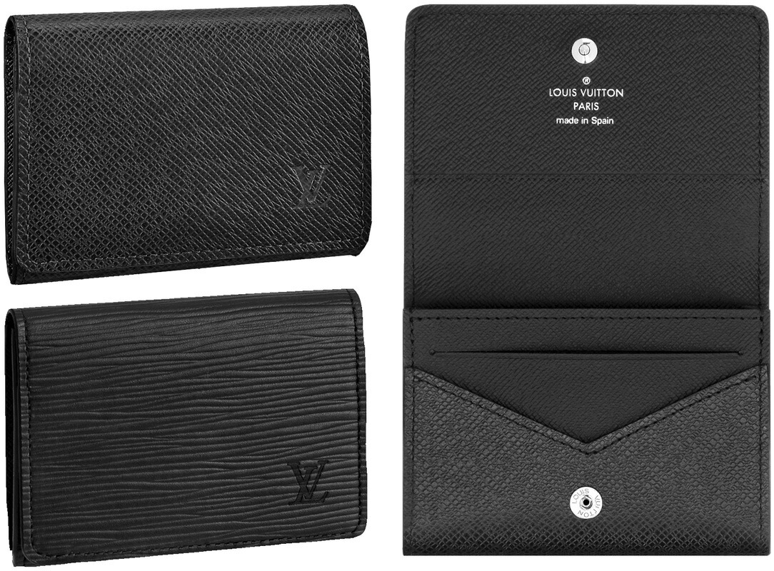 楽天市場】LOUIS VUITTONルイヴィトン 2つ折りカードケースブラック