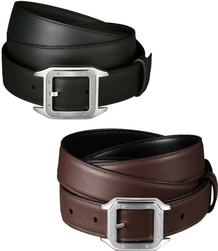 楽天市場】Cartier カルティエメンズレザーベルトリバーシブル カーフ