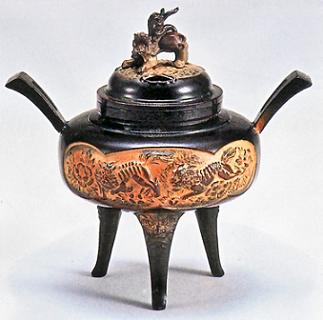 楽天市場】高岡銅器 銅製 福 徳 獅 子 香炉 瑞峰作の通販