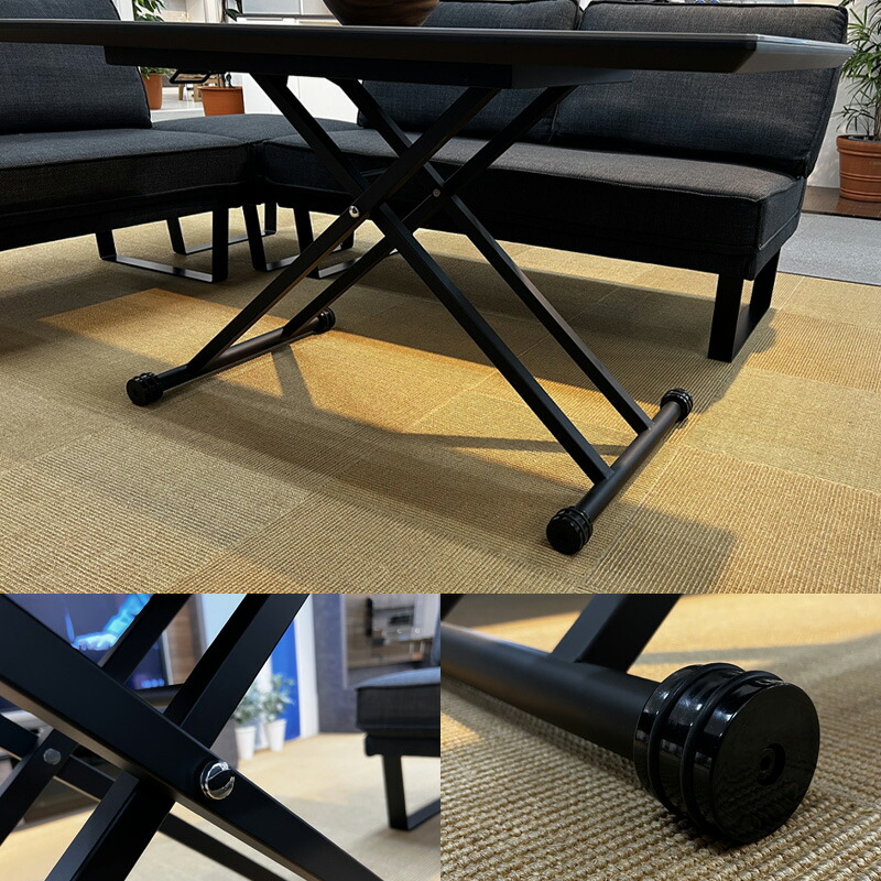 楽天市場】リフティングテーブル テーブル 高さ調節 昇降 幅140 机