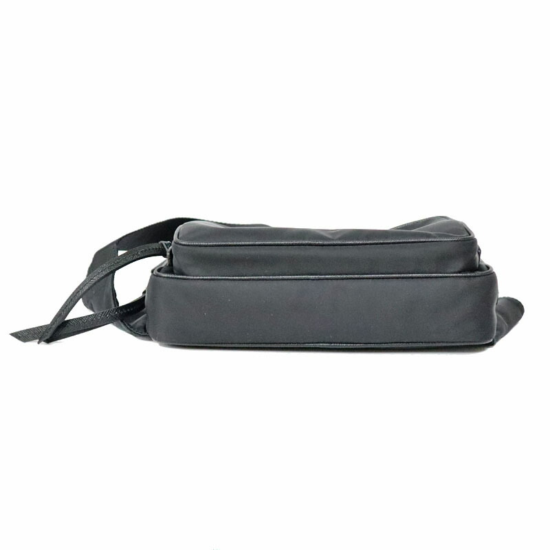 楽天市場】PRADA【プラダ】1BL010 ボディバッグ ナイロン NERO