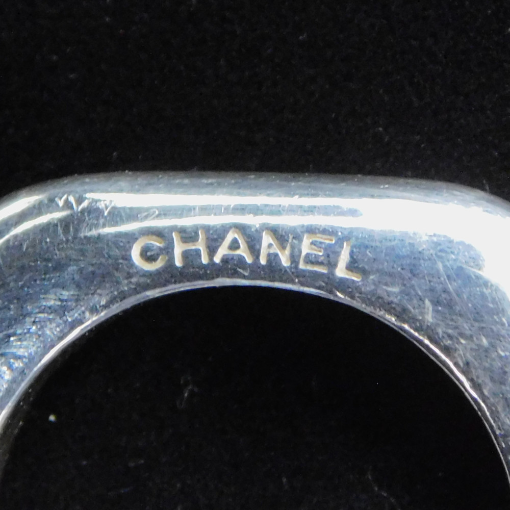 楽天市場】CHANEL シャネル ヴィンテージ3連リング 指輪 925 シルバー